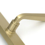 satin brass avon slimline lever latch set