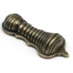 burnished brass beehive escutcheon