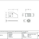 pewter key flush sash stop