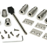 polished marine ss (316) secure stops (pack of 4)