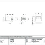 polished marine ss (316) secure stops (pack of 4)