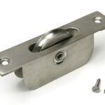 satin marine ss (316) square ended sash pulley 75kg