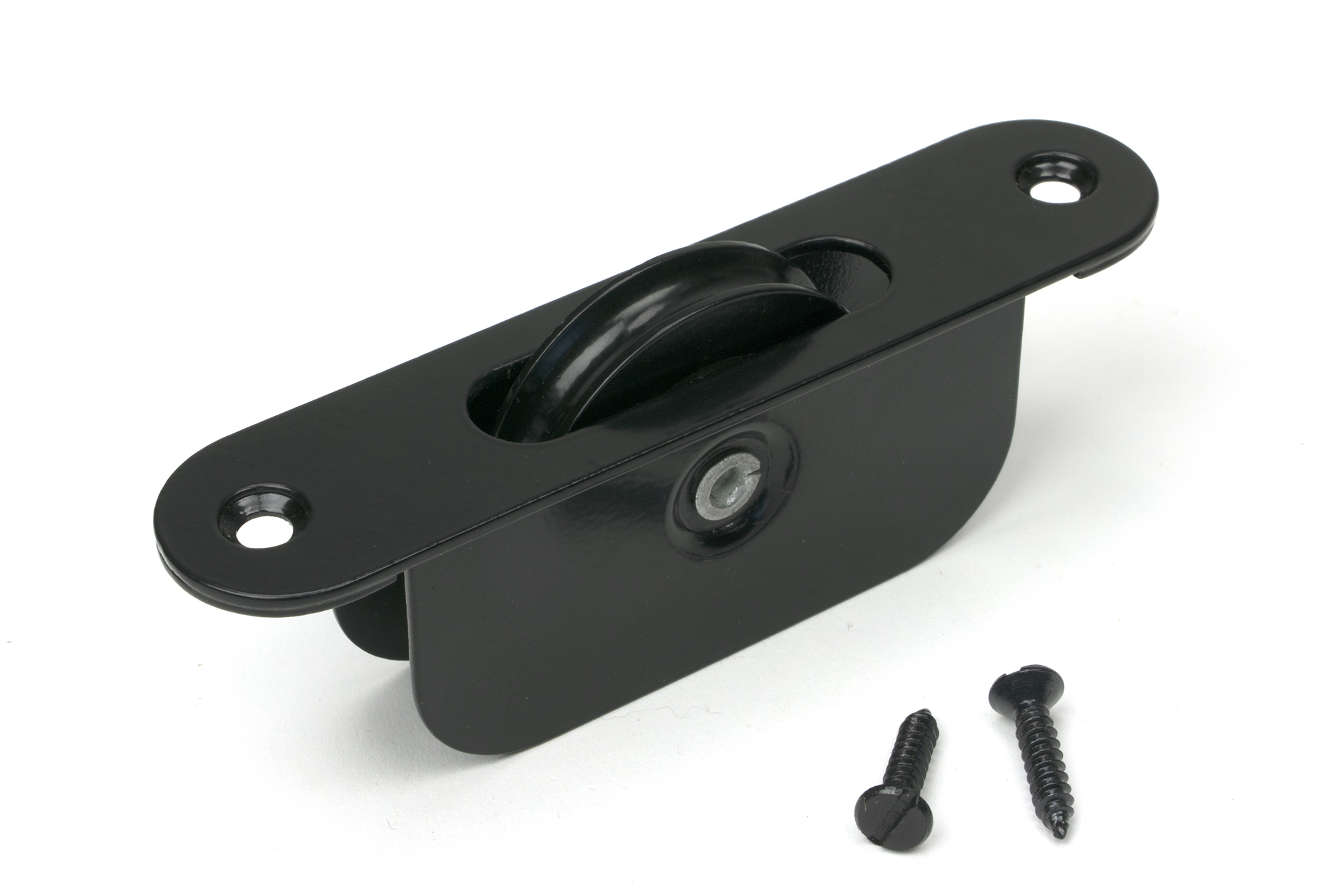 black radiused sash pulley 75kg