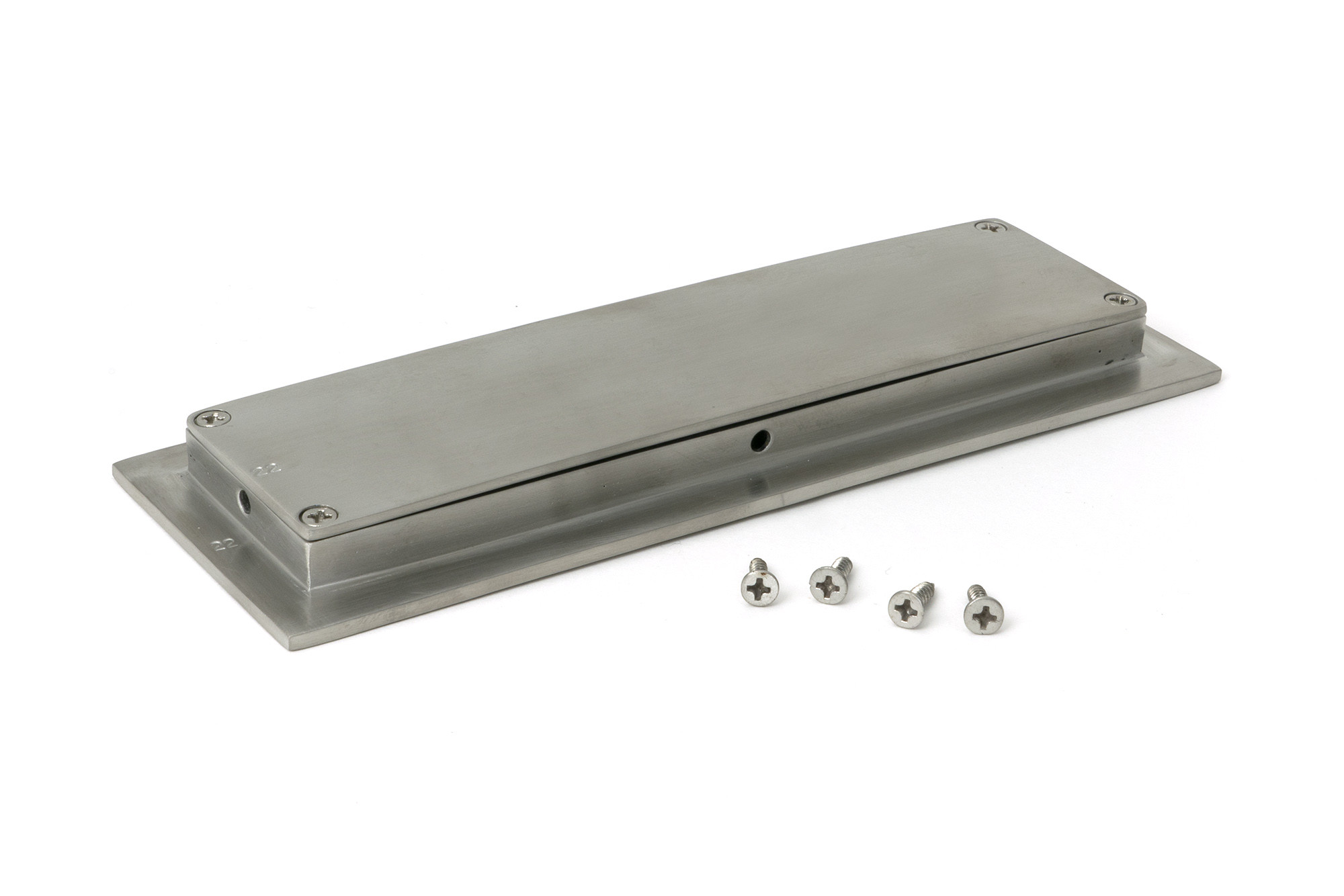 satin marine ss (316) 175mm art deco rectangular pull