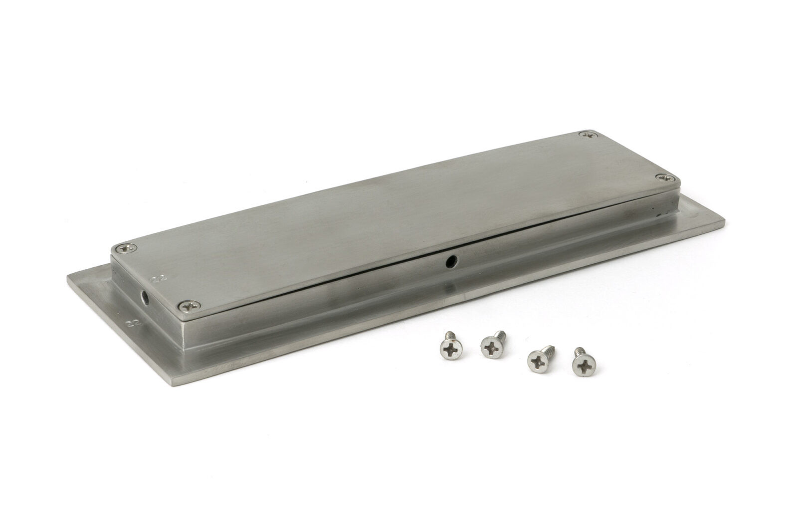 satin marine ss (316) 175mm plain rectangular pull