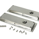 polished marine ss (316) 175mm art deco rectangular pull privacy set