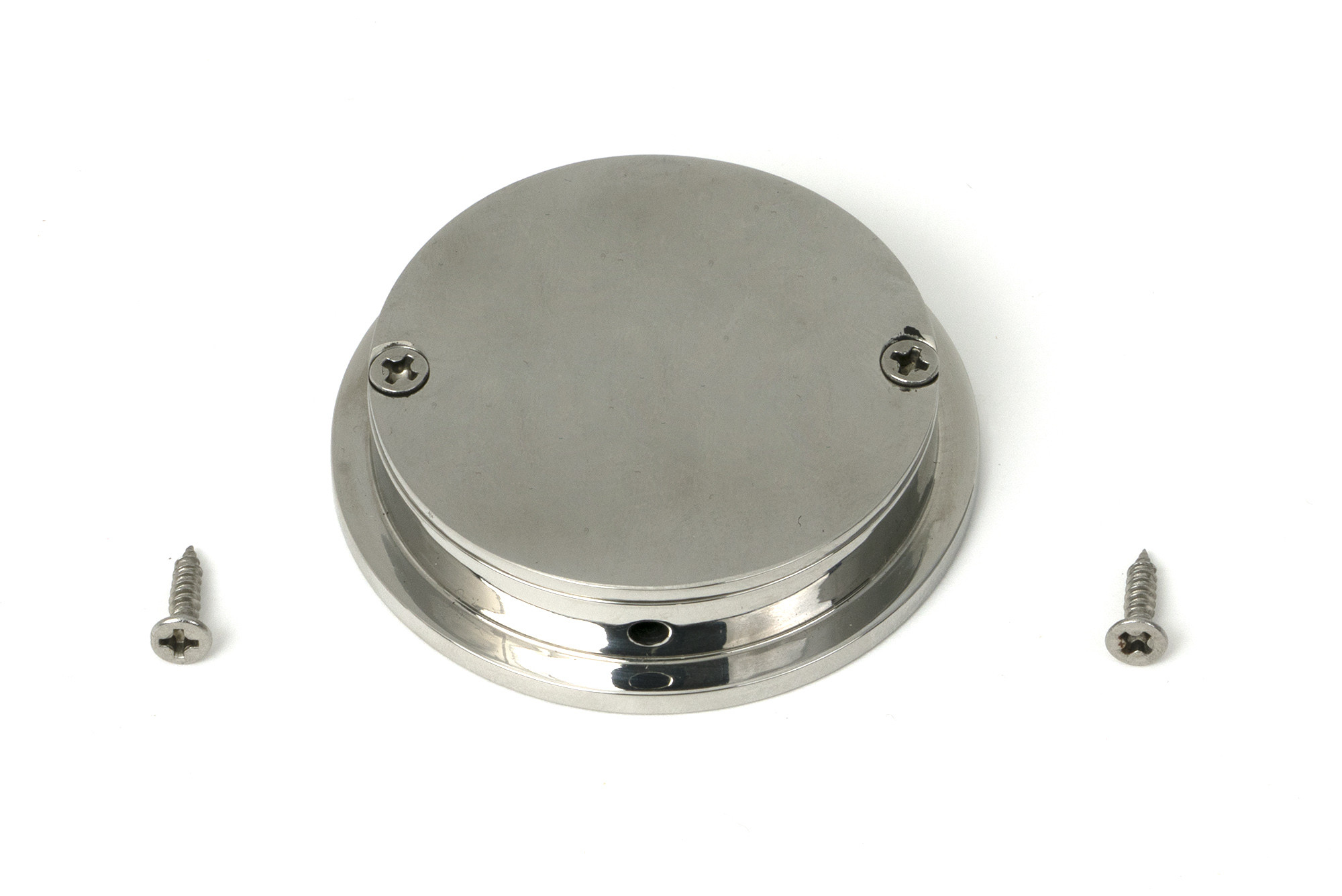 polished marine ss (316) 60mm art deco round pull