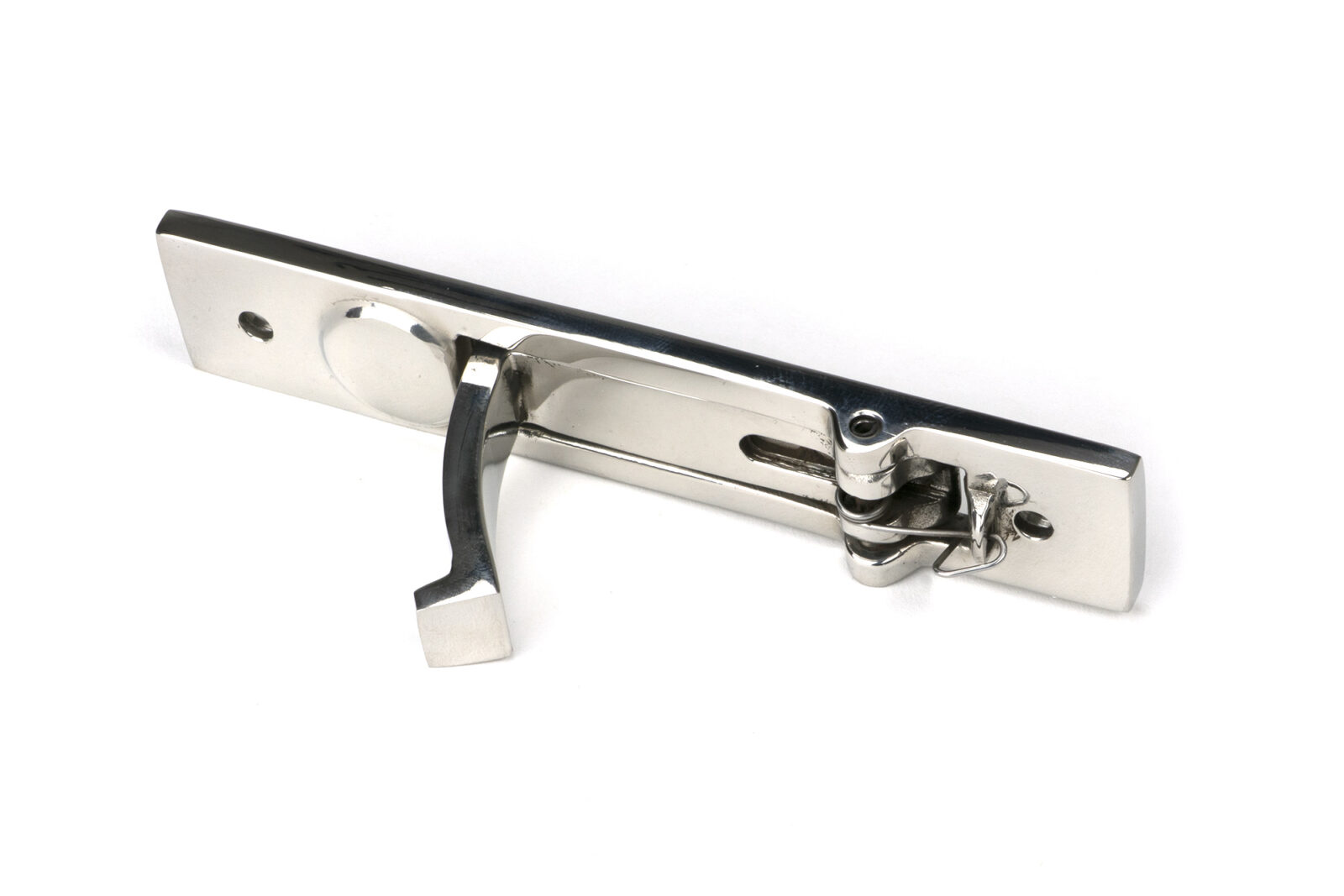 polished marine ss (316) 125mm x 25mm edge pull