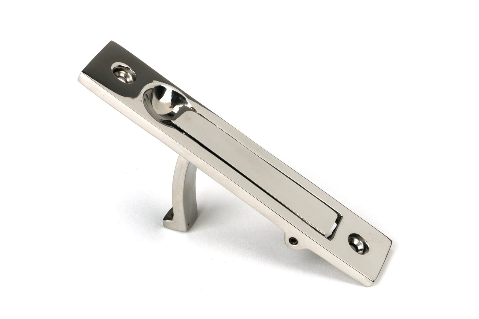 polished marine ss (316) 125mm x 25mm edge pull