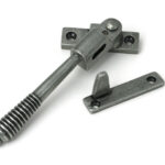 pewter night vent locking reeded fastener