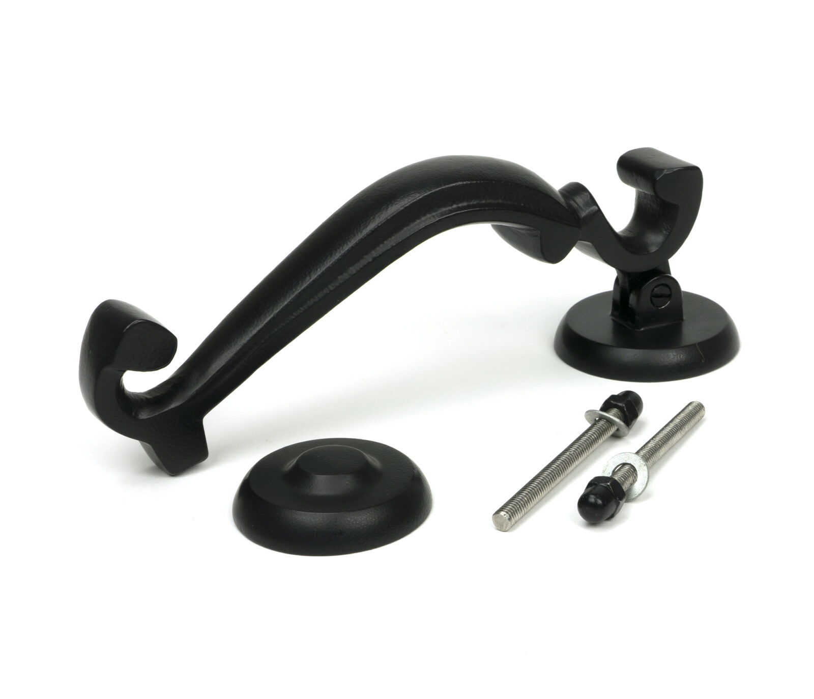 matt black doctors door knocker