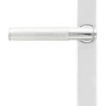 polished chrome brompton slimline lever espag. latch set
