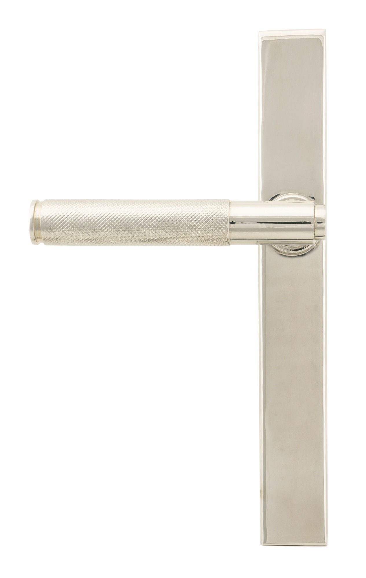 polished nickel brompton slimline lever espag. latch set
