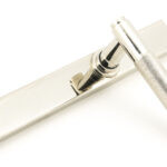 polished nickel brompton slimline lever espag. latch set