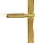 polished brass brompton slimline lever espag. latch set