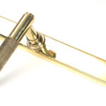 polished brass brompton slimline lever espag. latch set
