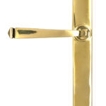 polished brass avon slimline lever espag. latch set