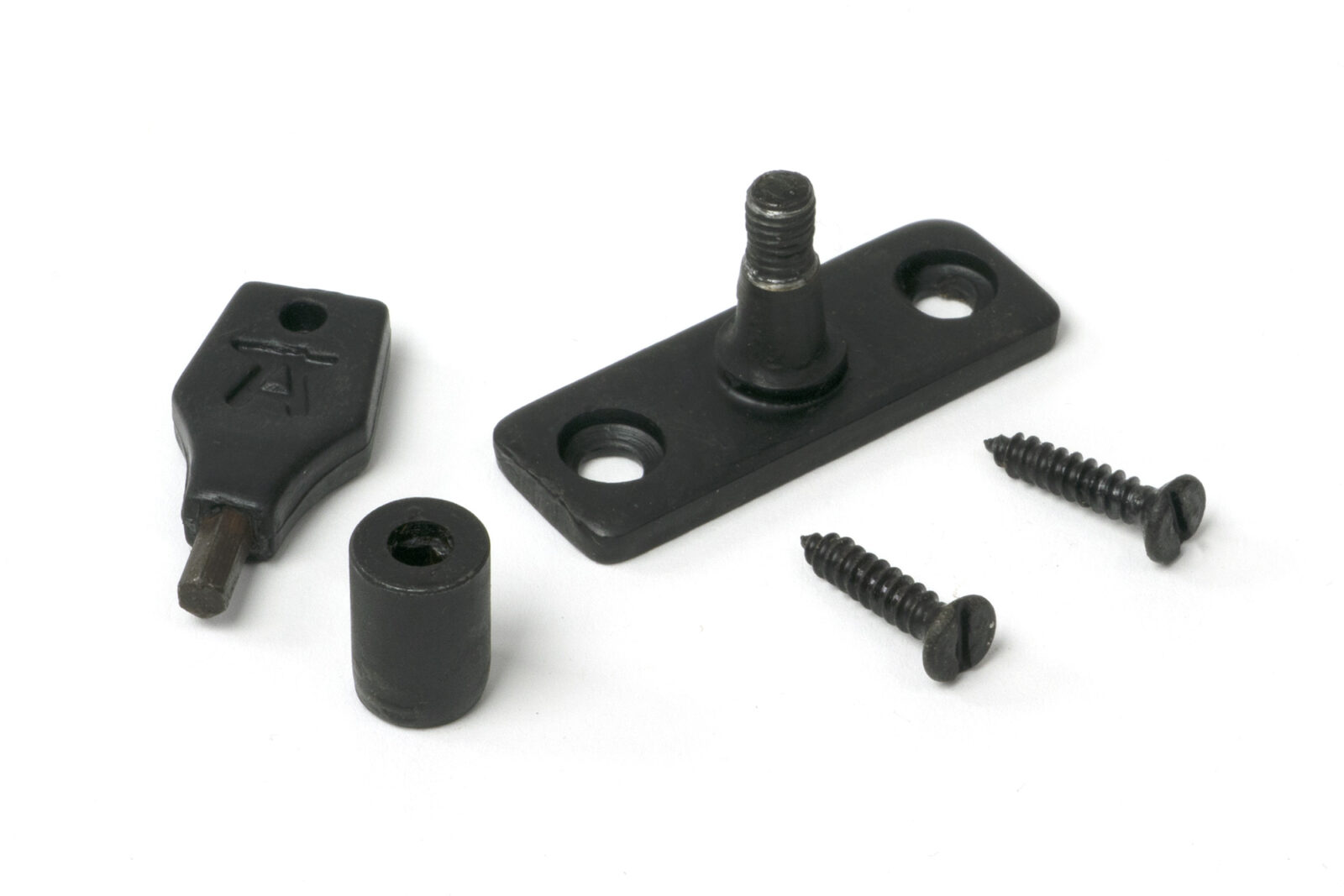 external beeswax locking stay pin