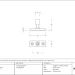 matt black locking stay pin
