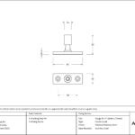 polished marine ss (316) locking stay pin