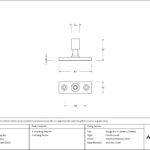 satin marine ss (316) locking stay pin