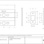 2mm intumescent pack for anvil 3" heavy duty latch's (fd 60)