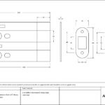 2mm intumescent pack for anvil 4" & 5" heavy duty deadbolts (fd 60)
