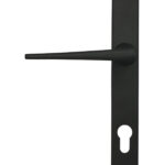 matt black eaton slimline lever espag. lock set