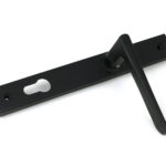 matt black eaton slimline lever espag. lock set