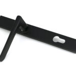 matt black eaton slimline lever espag. lock set