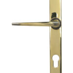 aged brass eaton slimline lever espag. lock set