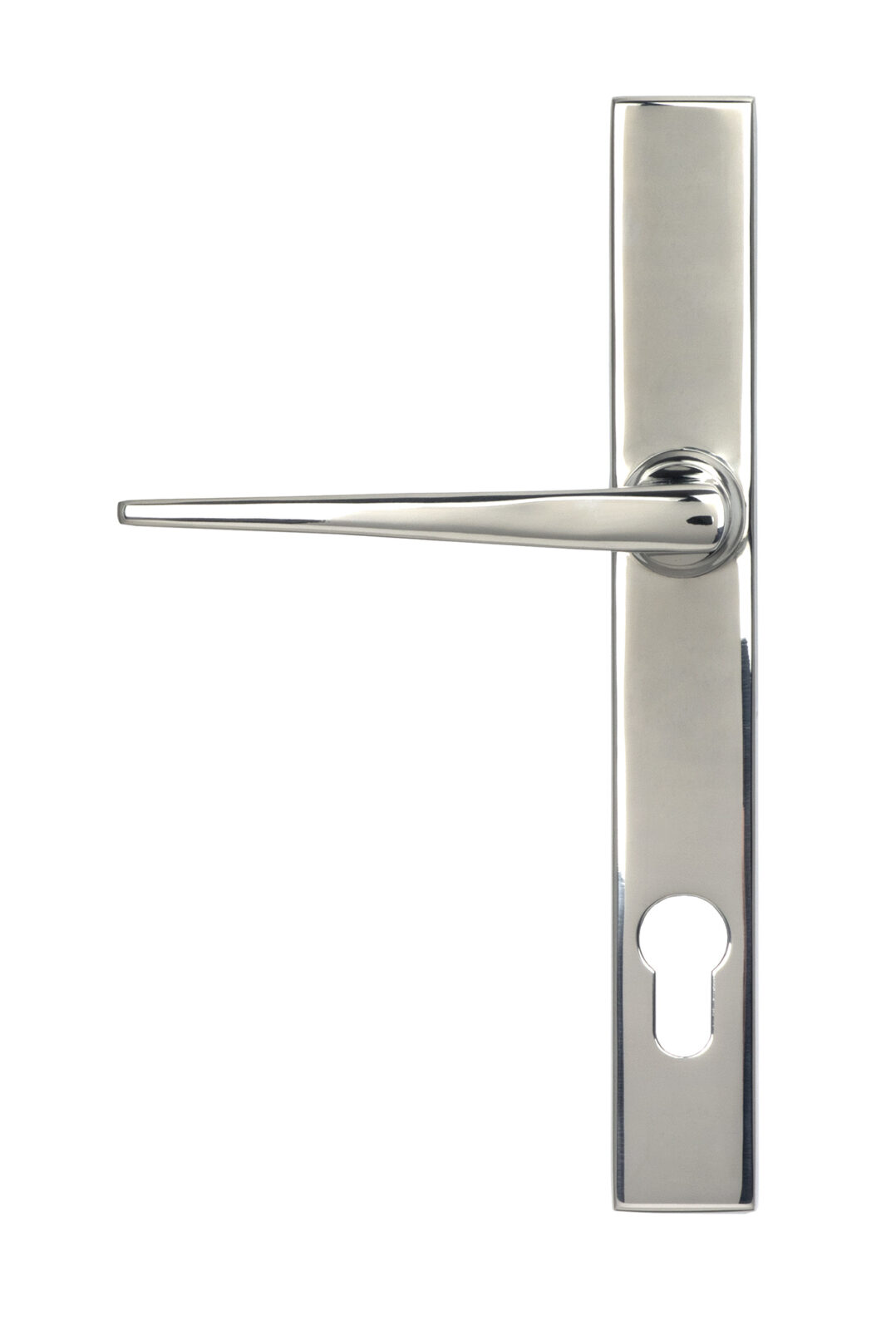 polished marine ss (316) eaton slimline lever espag. lock set