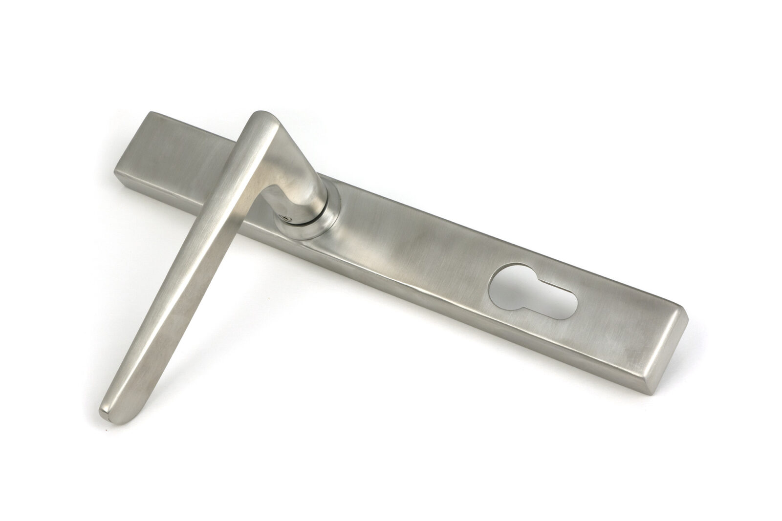 satin marine ss (316) eaton slimline lever espag. lock set