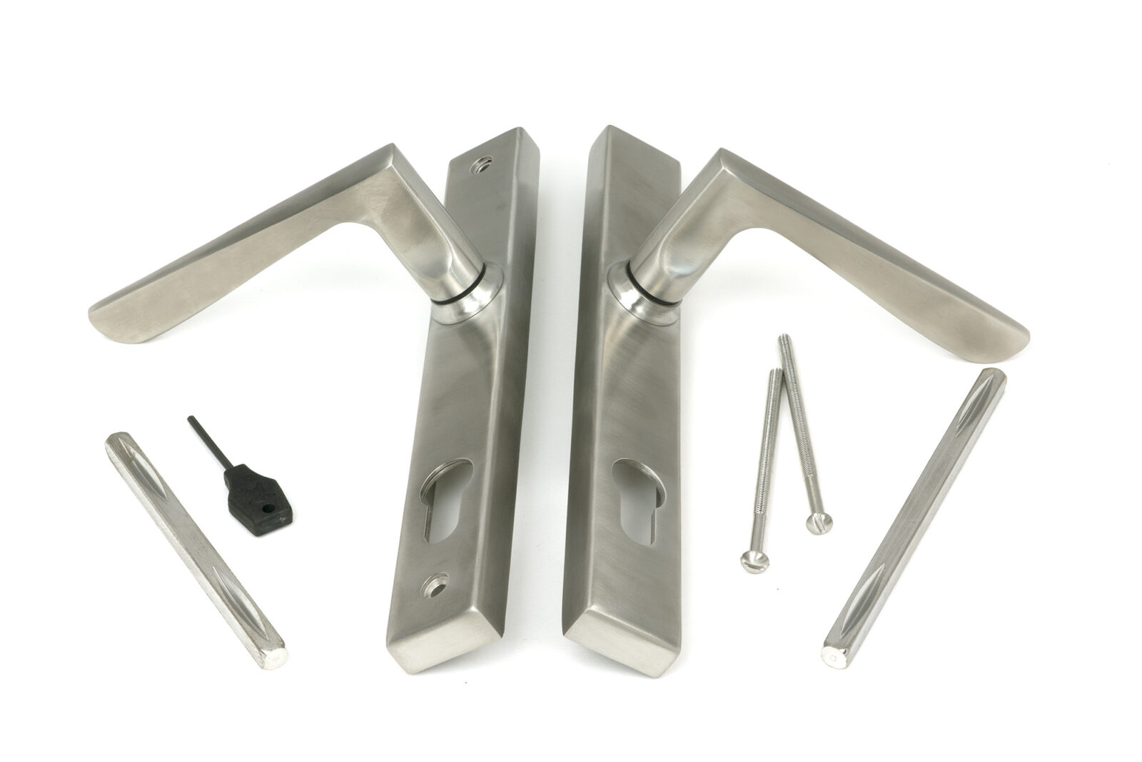 satin marine ss (316) eaton slimline lever espag. lock set