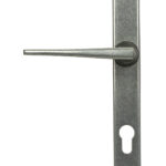 pewter eaton slimline lever espag. lock set
