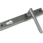 pewter eaton slimline lever espag. lock set