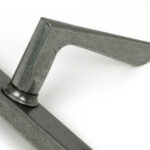 pewter eaton slimline lever espag. lock set