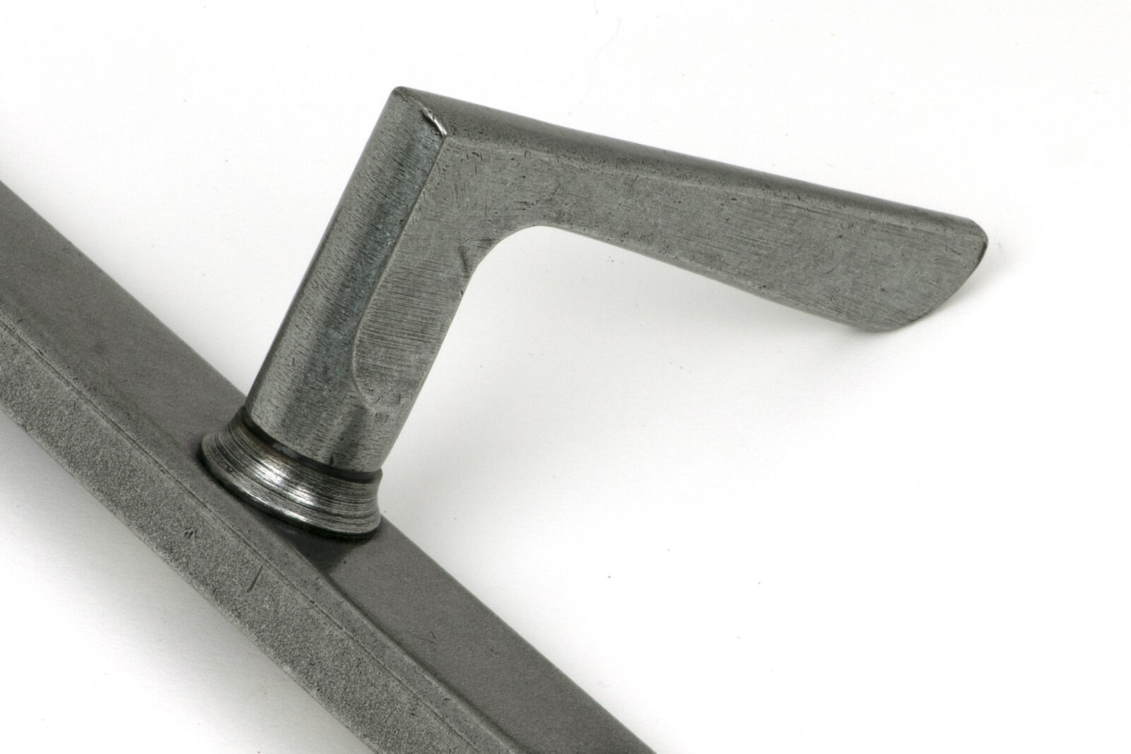 pewter eaton slimline lever espag. lock set