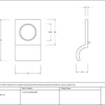 black rim cylinder pull