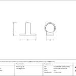 polished brass sash eye lift