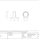 polished chrome sash eye lift