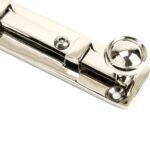 polished nickel 4" universal bolt