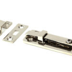 polished nickel 4" universal bolt