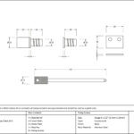 black secure stops (pack of 4)