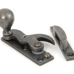 antique pewter sash hook fastener