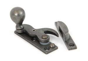 antique pewter sash hook fastener