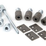 antique pewter secure stops (pack of 4)