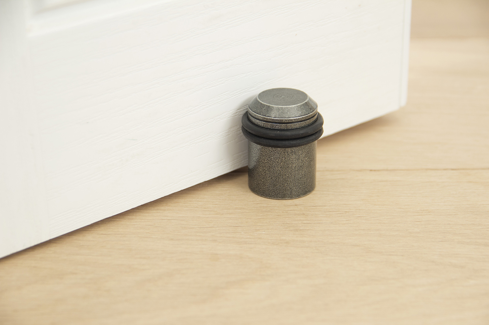 pewter floor mounted door stop