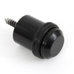 black floor mounted door stop