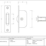 beeswax square ended sash pulley 75kg